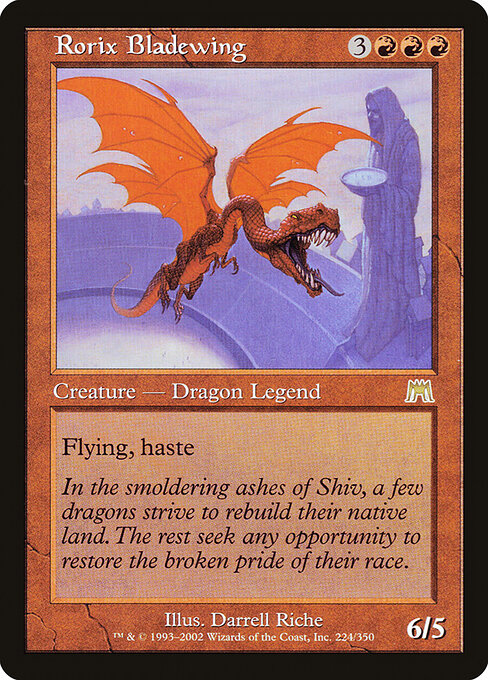 Rorix Bladewing - Onslaught - 224