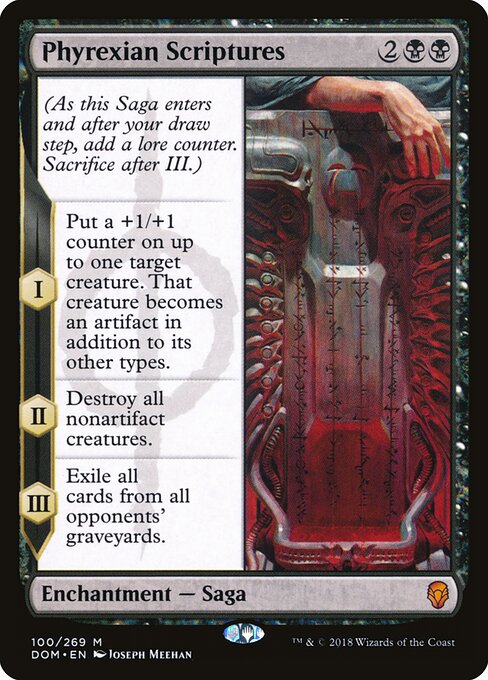 Phyrexian Scriptures - Dominaria - 100