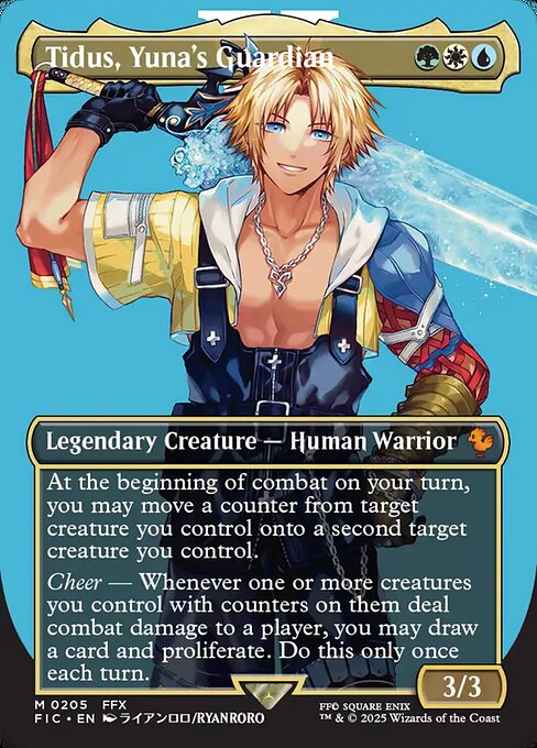 Tidus, Yuna's Guardian - Final Fantasy Commander - 205