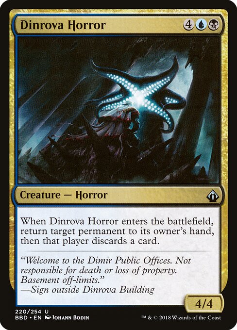 Dinrova Horror - Battlebond - 220