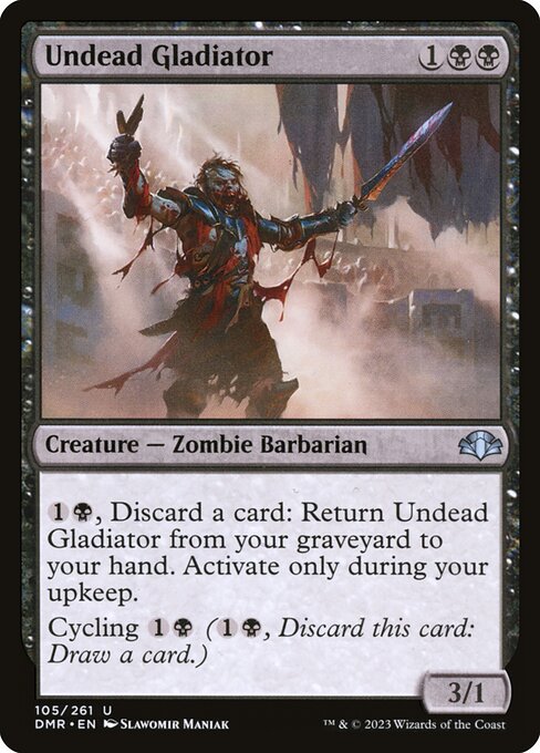 Undead Gladiator - Dominaria Remastered - 105