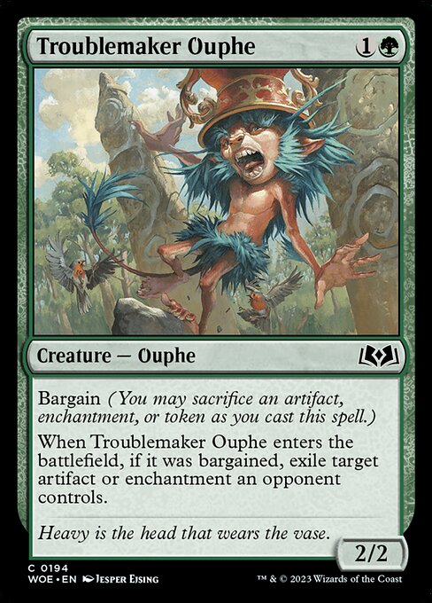 Troublemaker Ouphe - Wilds of Eldraine - 194