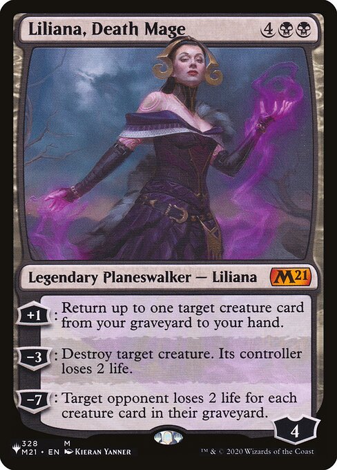 Liliana, Death Mage - The List - M21-328