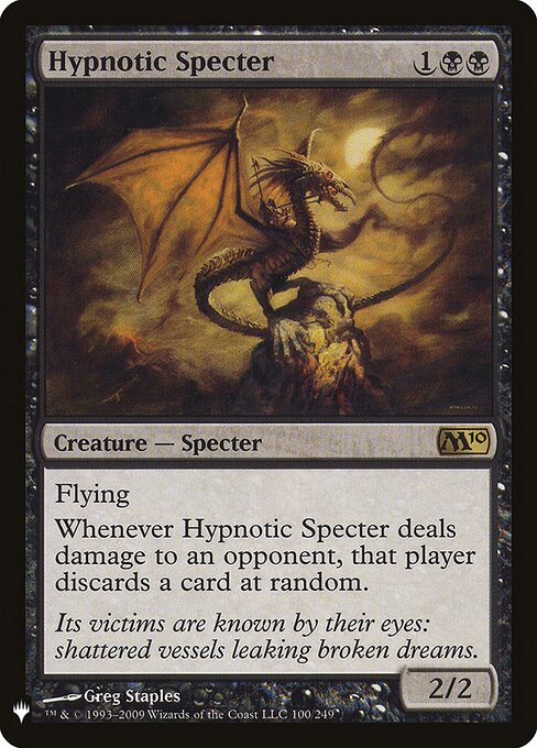 Hypnotic Specter - The List - M10-100