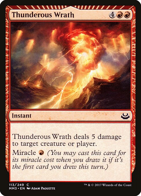 Thunderous Wrath - Modern Masters 2017 - 113