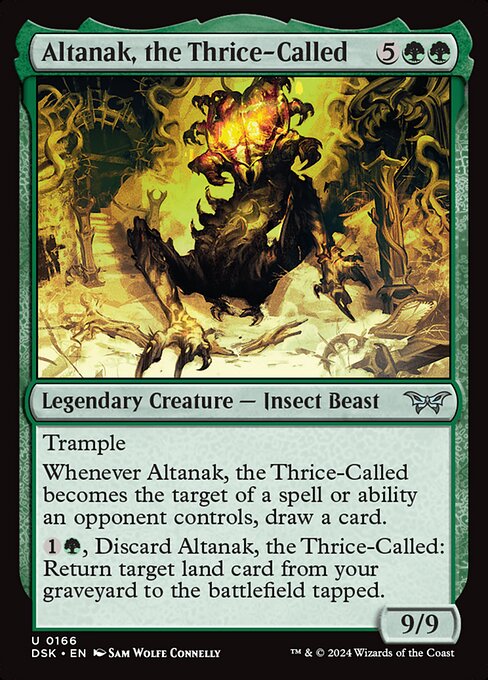 Altanak, the Thrice-Called - Duskmourn: House of Horror - 166