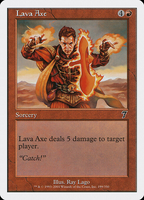 Lava Axe - Seventh Edition - 199