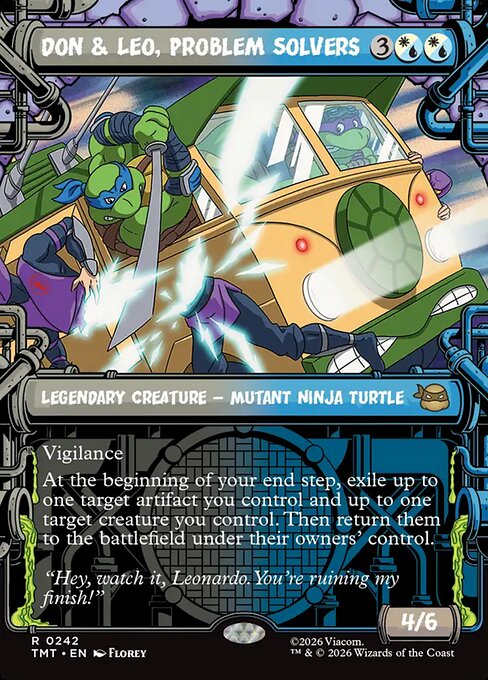 Don & Leo, Problem Solvers - Teenage Mutant Ninja Turtles - 242