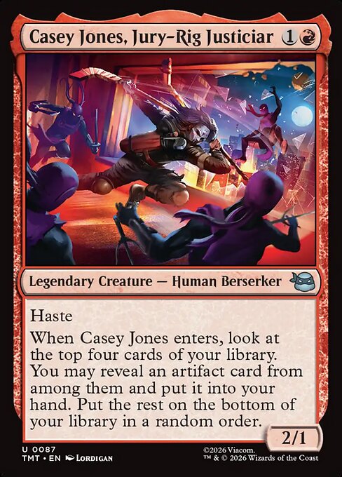 Casey Jones, Jury-Rig Justiciar - Teenage Mutant Ninja Turtles - 87