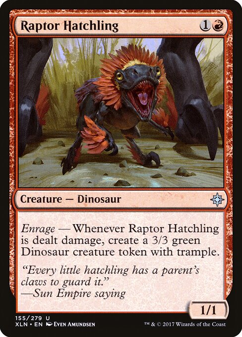 Raptor Hatchling - Ixalan - 155