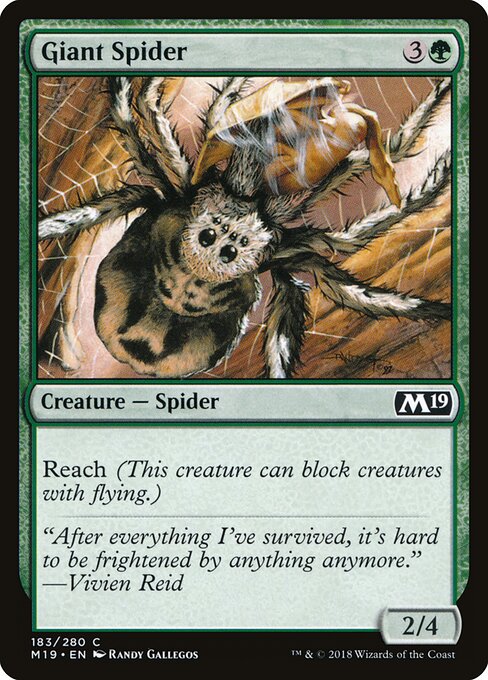 Giant Spider - Core Set 2019 - 183