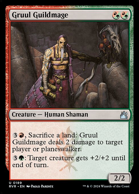 Gruul Guildmage - Ravnica Remastered - 189