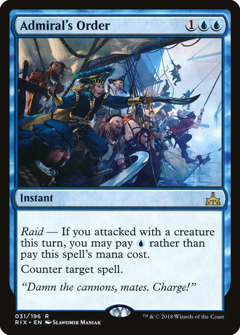 Admiral's Order - Rivals of Ixalan - 31