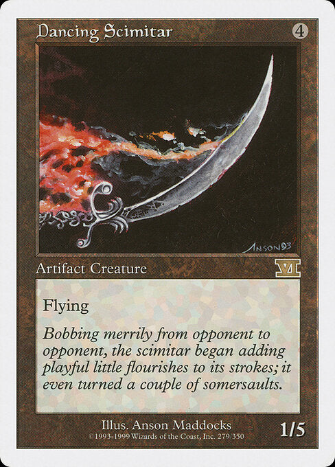 Dancing Scimitar - Classic Sixth Edition - 279