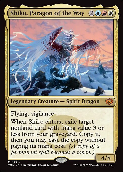 Shiko, Paragon of the Way - Tarkir: Dragonstorm - 223