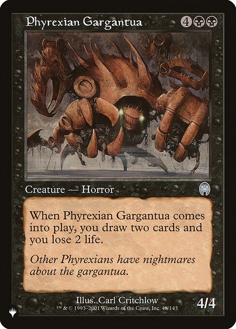 Phyrexian Gargantua - The List - APC-48