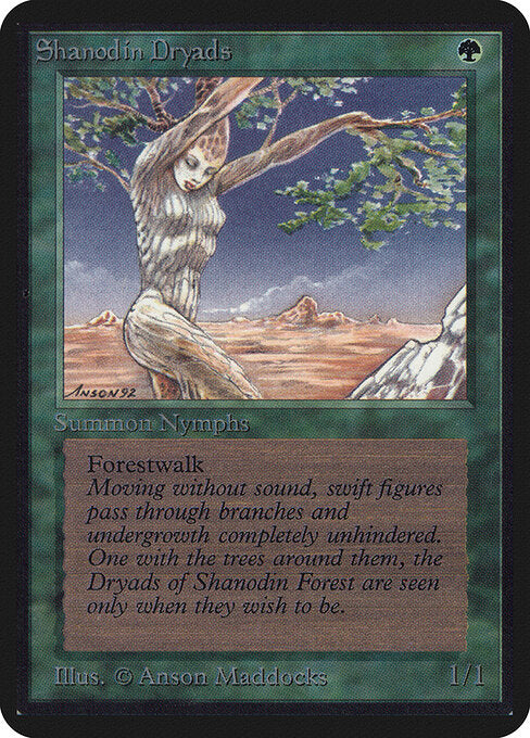 Shanodin Dryads - Limited Edition Alpha - 216