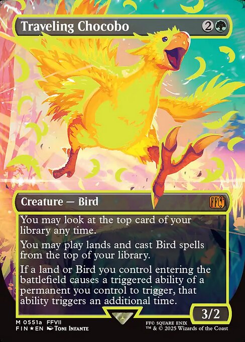 Traveling Chocobo - Final Fantasy - 551a