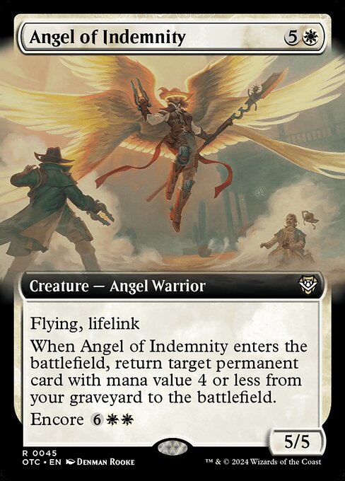 Angel of Indemnity - Outlaws of Thunder Junction Commander - 45