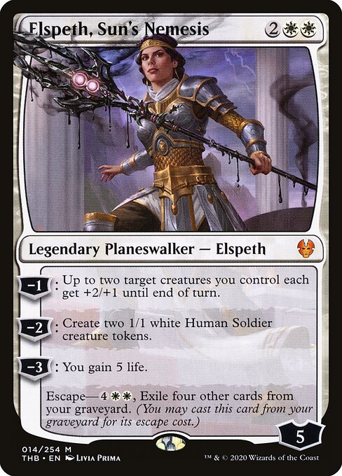 Elspeth, Sun's Nemesis - Theros Beyond Death - 14
