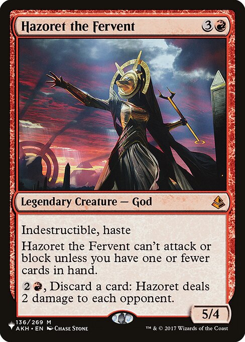 Hazoret the Fervent - The List - AKH-136