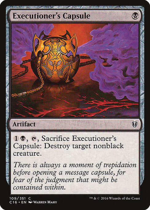 Executioner's Capsule - Commander 2016 - 109