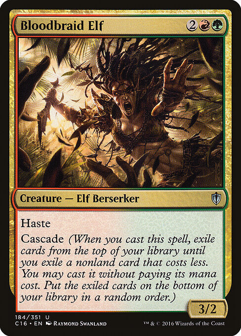 Bloodbraid Elf - Commander 2016 - 184