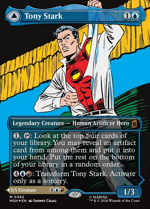 Tony Stark // The Invincible Iron Man - Marvel Super Heroes - 392