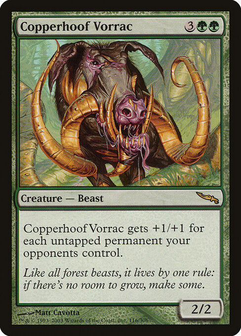 Copperhoof Vorrac - Mirrodin - 116