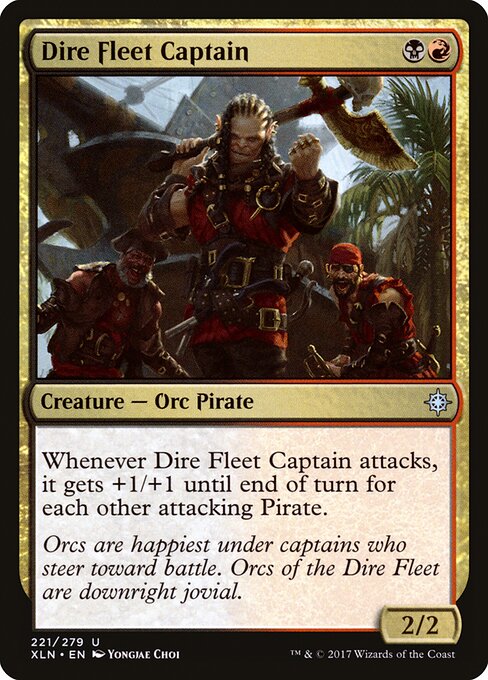 Dire Fleet Captain - Ixalan - 221