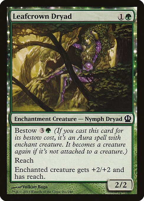 Leafcrown Dryad - Theros - 161