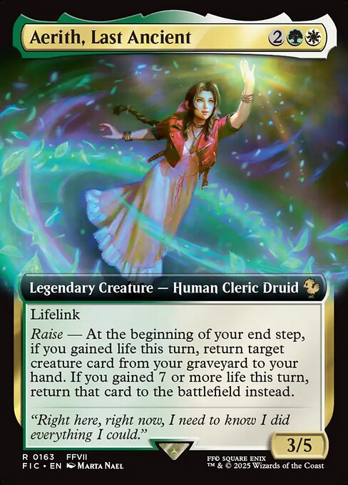 Aerith, Last Ancient - Final Fantasy Commander - 163