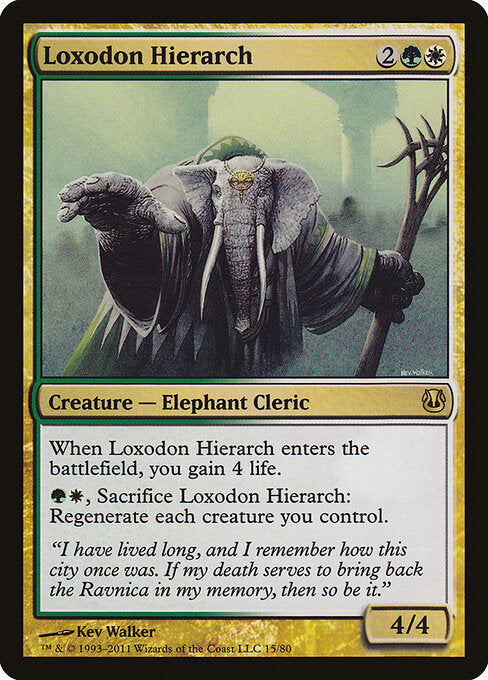 Loxodon Hierarch - Duel Decks: Ajani vs. Nicol Bolas - 15