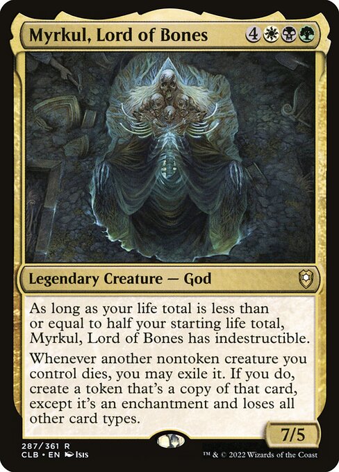 Myrkul, Lord of Bones - Commander Legends: Battle for Baldur's Gate - 287