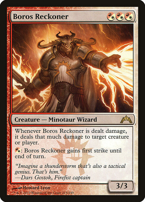 Boros Reckoner - Gatecrash - 215