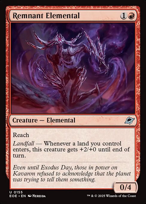 Remnant Elemental - Edge of Eternities - 155