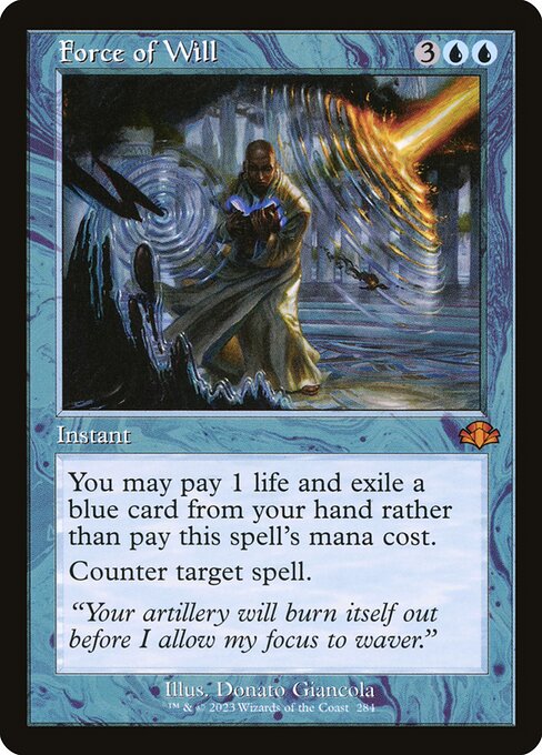 Force of Will - Dominaria Remastered - 284