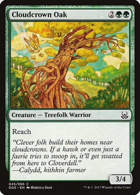 Cloudcrown Oak - Duel Decks: Mind vs. Might - 45