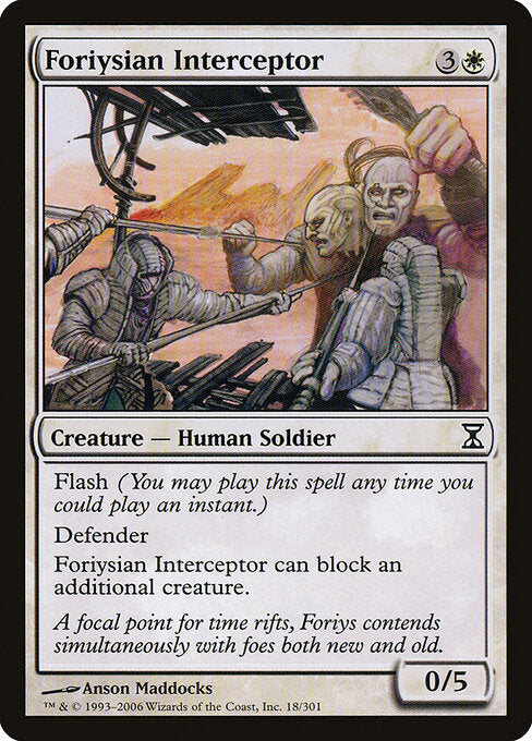 Foriysian Interceptor - Time Spiral - 18