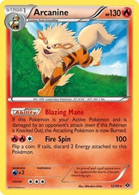Arcanine (12) - Next Destinies - 12/99