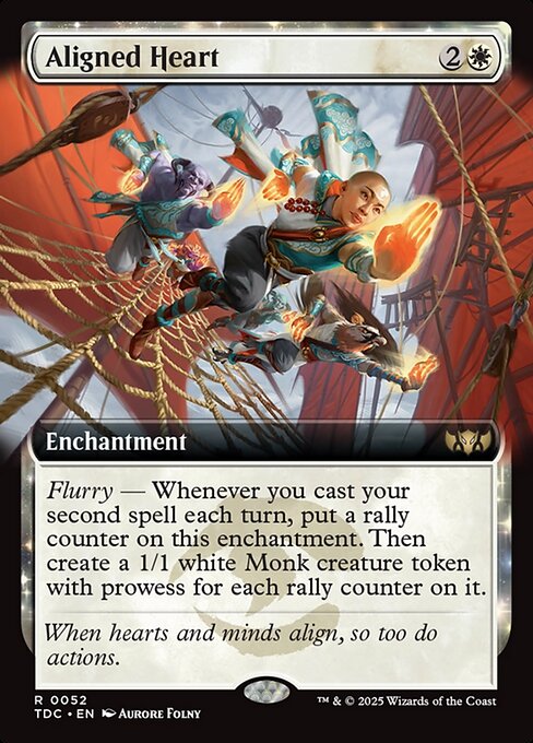 Aligned Heart - Tarkir: Dragonstorm Commander - 52
