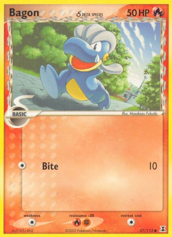 Bagon - 057/113 (Delta Species) (57/113) (DS)