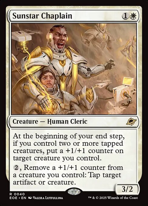 Sunstar Chaplain - Edge of Eternities - 40