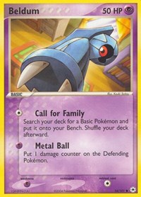 Beldum - 54/101 - EX Hidden Legends - 54/101