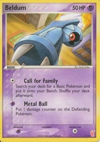 Beldum - EX Trainer Kit 2: Plusle & Minun - 1/12