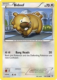 Bidoof - Dragons Exalted - 106/124