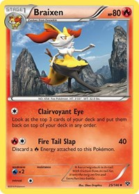 Braixen - XY Base Set - 25/146