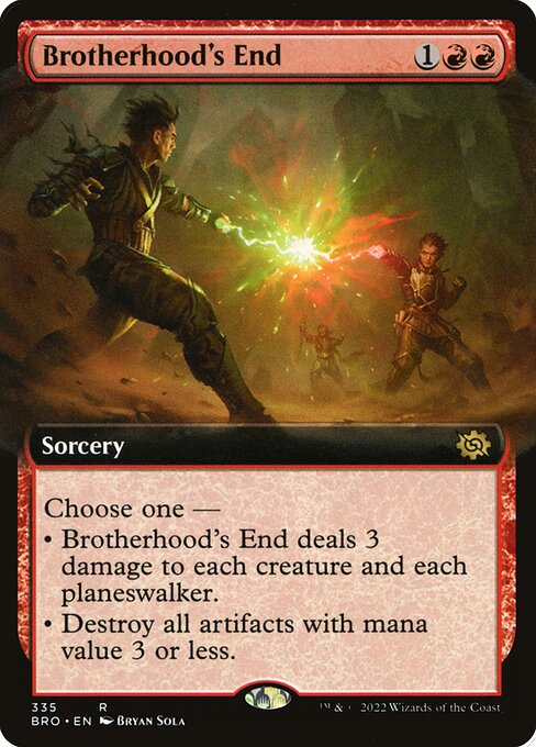 Brotherhood's End - The Brothers' War - 335