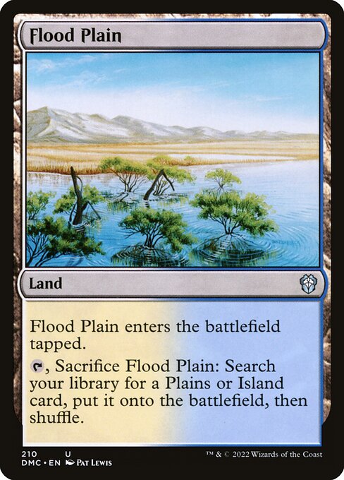 Flood Plain - Dominaria United Commander - 210