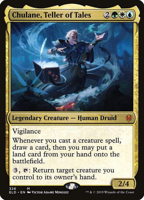 Chulane, Teller of Tales - Throne of Eldraine - 326